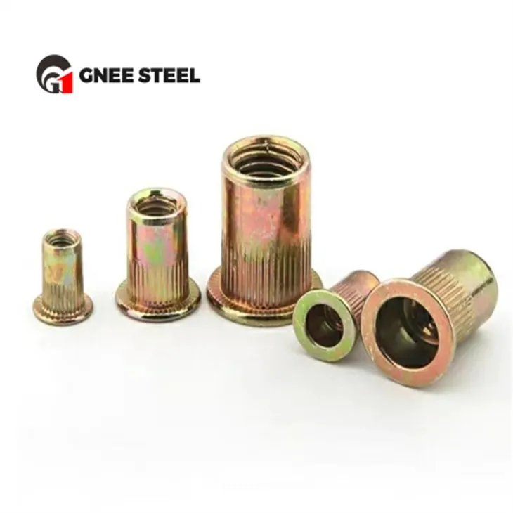 Заклепкові гайки з оцинкованої сталі DIN7340