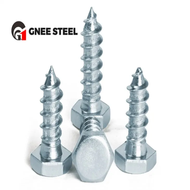 Шурупи з шестигранною головкою SS316 по дереву